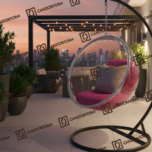 Oval Swing With Ring Stand