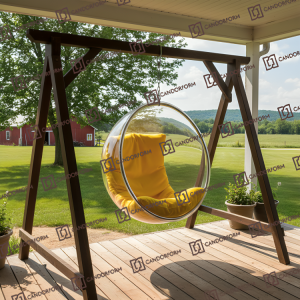 Emboss Stand Bubble & Oval Swing