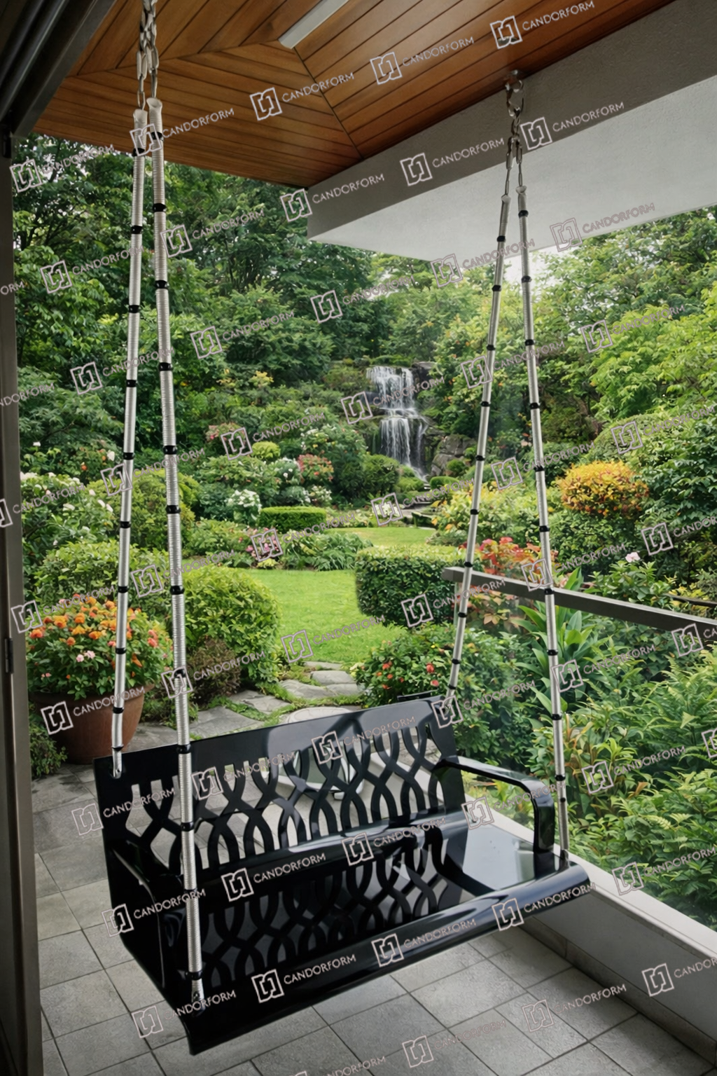 Modern Balcony Hanging Swing